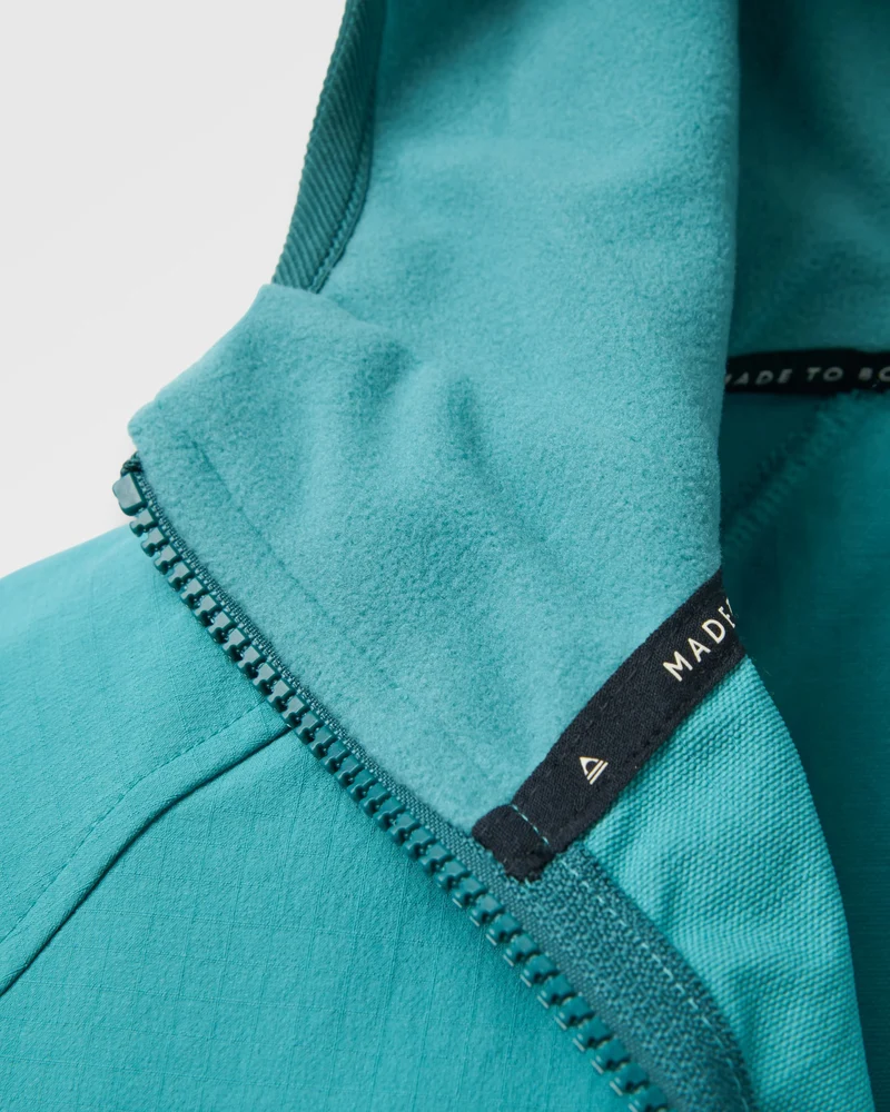 Trailscape Damen Leichte Softshell-Jacke - Mittelmeer/ Ozean Blaugrün