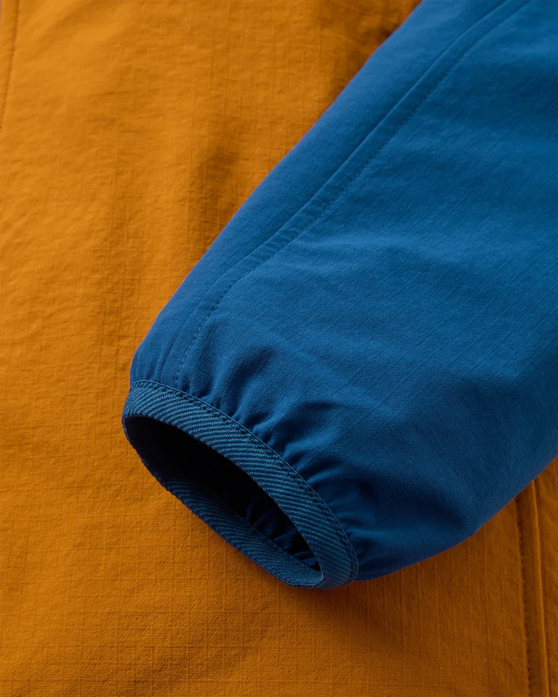Trailscape Damen Leichte Softshell-Jacke - Blau Navy/Retro Orange