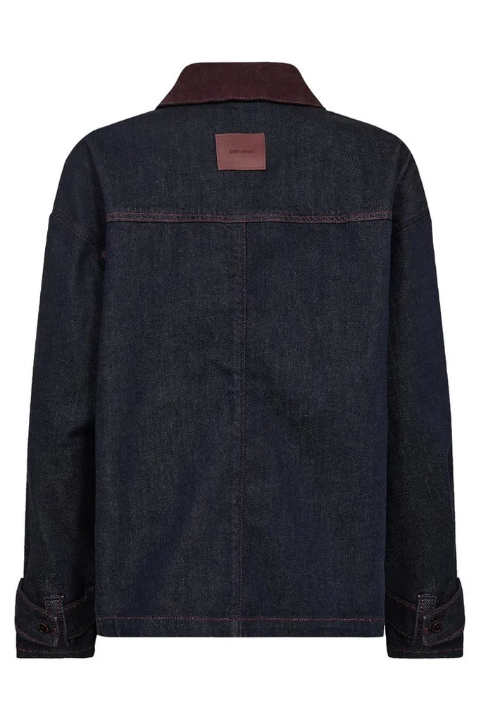 Anessa Cedros Jacket | Dark Blue | Jakke fra Mos Mosh