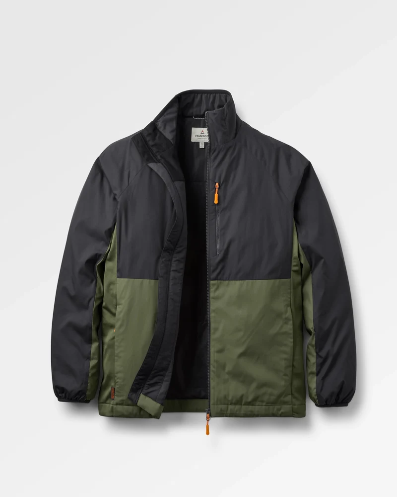 Daybreak Leichte Thermore® Isolierte Jacke ohne Kapuze - Verblasstes Schwarz/Khaki