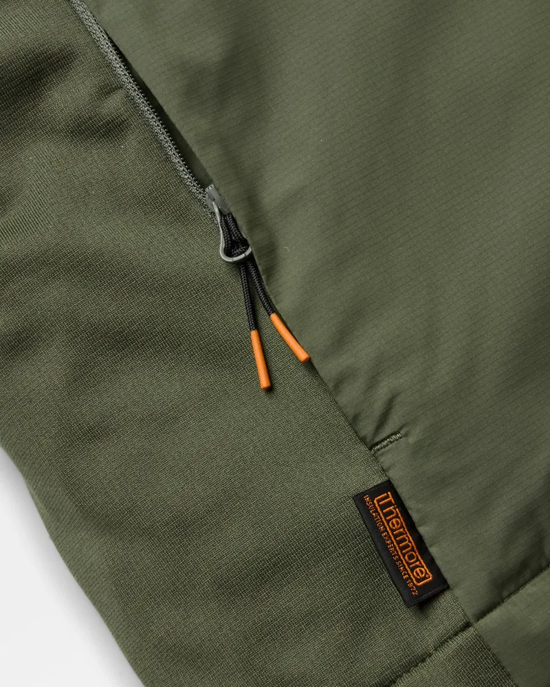 Daybreak Leichte Thermore® Isolierte Jacke ohne Kapuze - Verblasstes Schwarz/Khaki