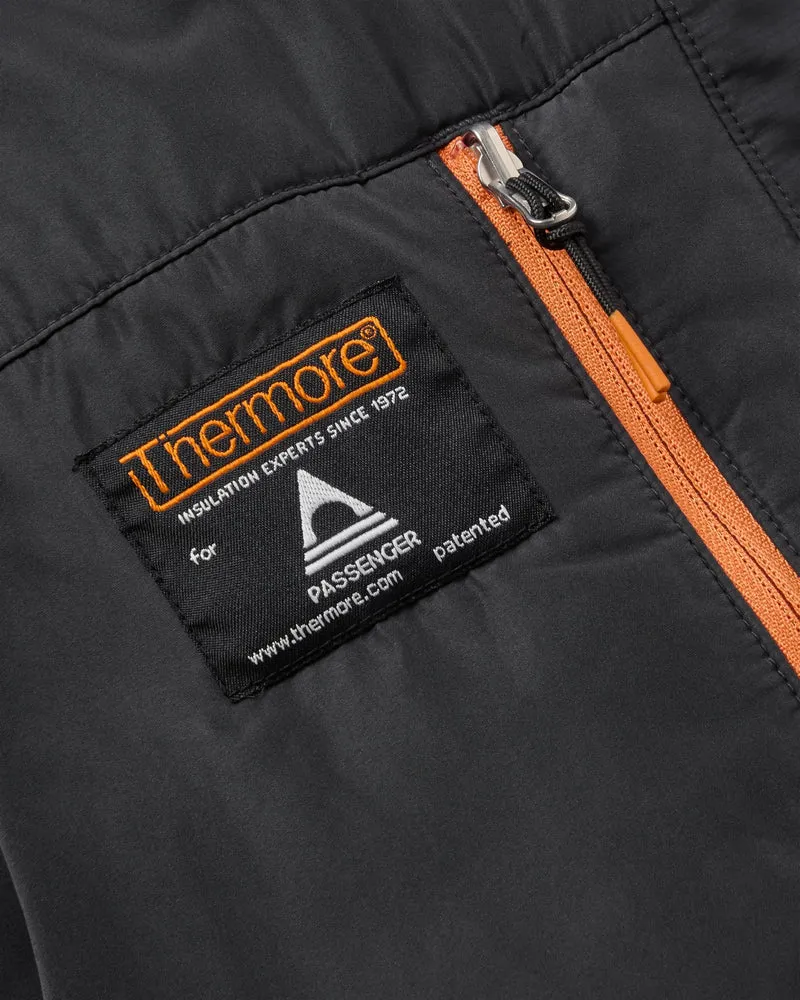 Daybreak Leichte Thermore® Isolierte Jacke ohne Kapuze - Verblasstes Schwarz/Khaki