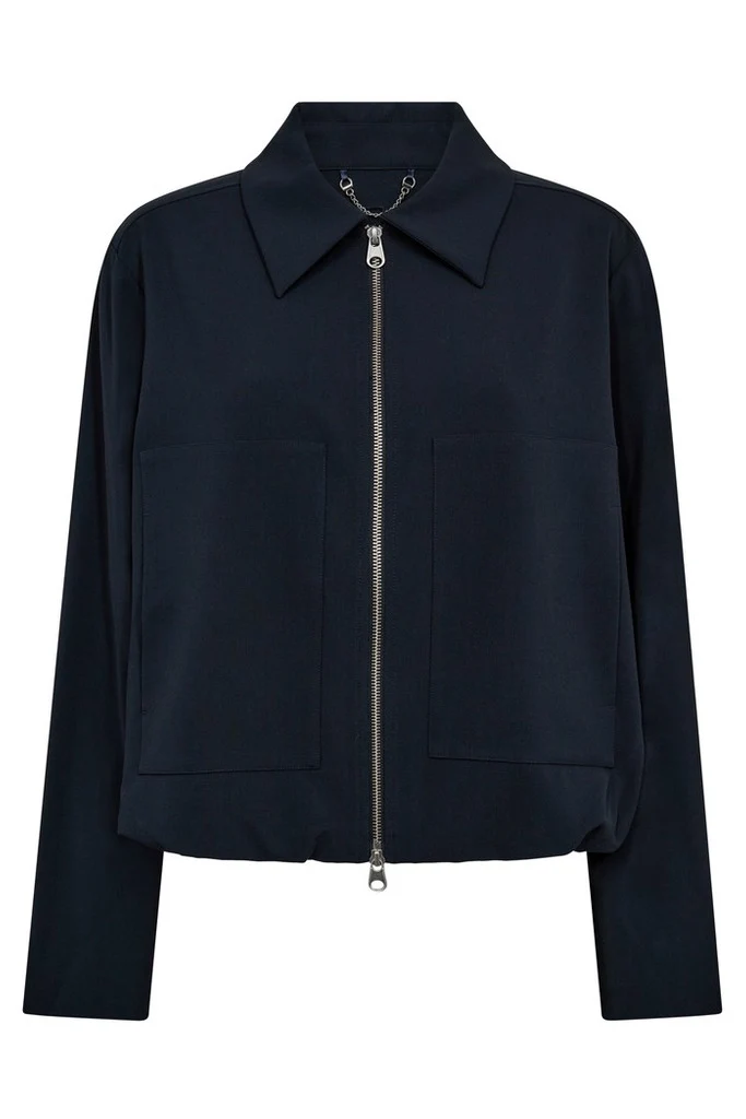 Karmen Panama Jacket | Salute Navy | Jakke fra Mos Mosh