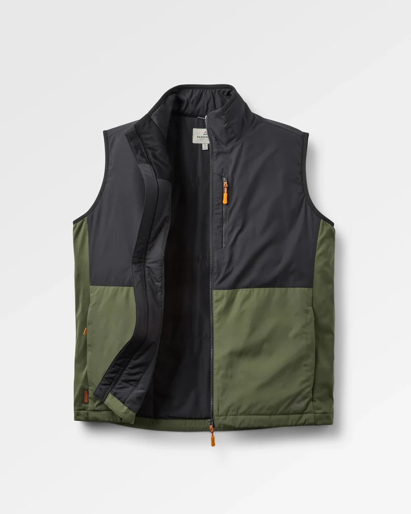 Daybreak Leichtes Thermore® Isoliertes Top - Verblasstes Schwarz/Khaki