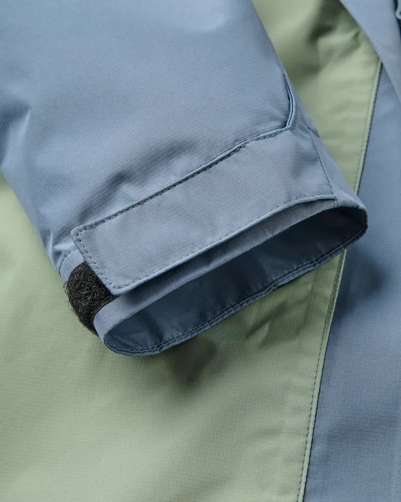 Trailscape Damen Wasserdichte Jacke - Stürmisches Blau/Pistazie