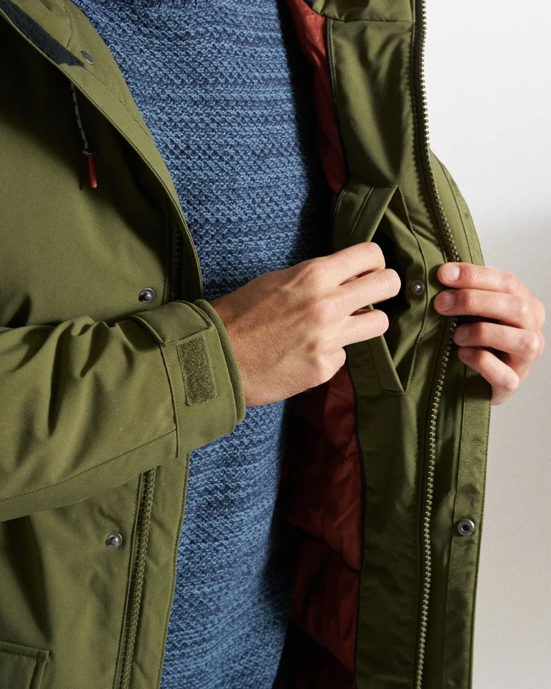 Baltic Isolierte Parka - Khaki