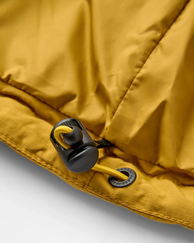 Lara Gesteppte Jacke - Anthrazit/Staubiges Ocker