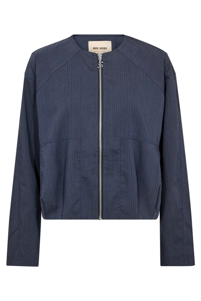 Ruth Elvia Jacket | Crown Blue | Jakke fra Mos Mosh