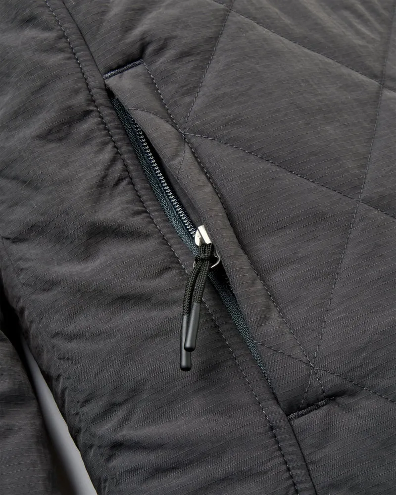 Ozean Isolierter Anorak – Verblasstes Schwarz