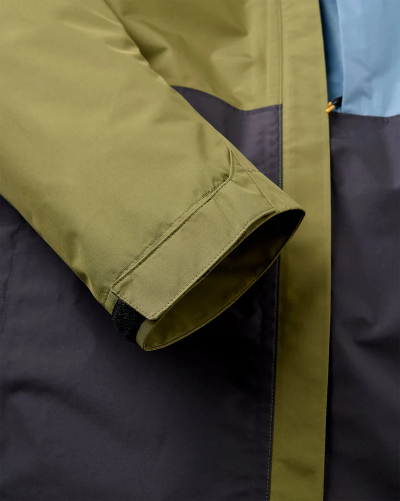 Trailscape Herren Wasserdichte Jacke - Verblasstes Schwarz/Khaki