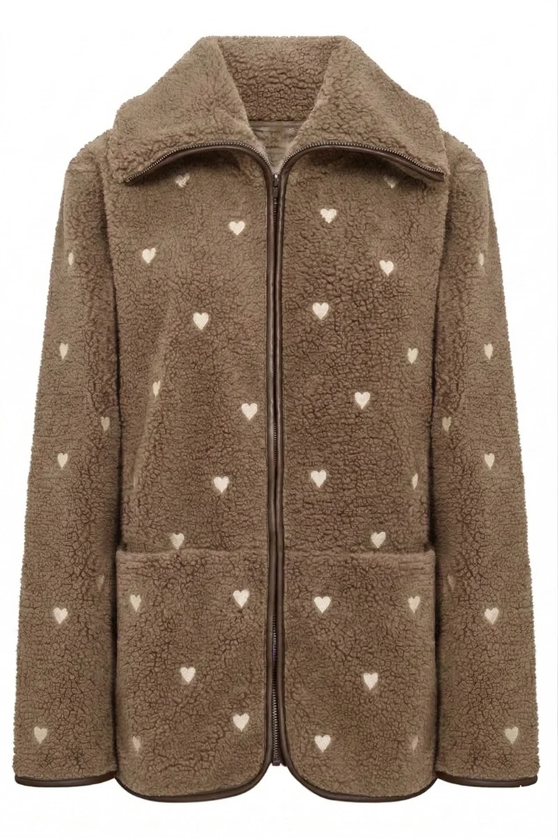 Bamie Teddy Zip Heart | French Laundry