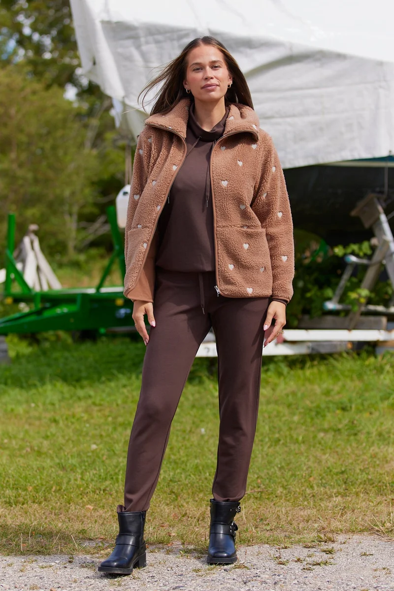 Bamie Teddy Zip Heart | French Laundry