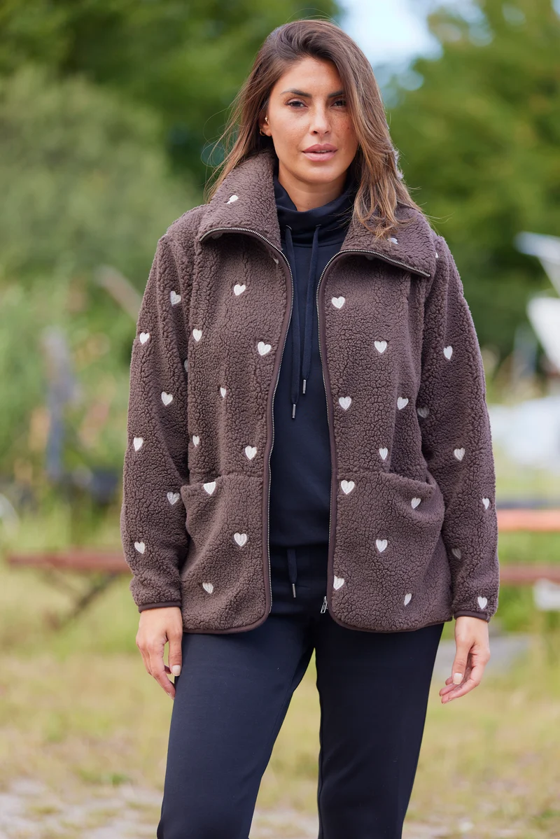 Bamie Teddy Zip Heart | French Laundry