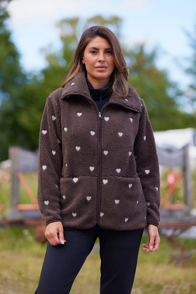 Bamie Teddy Zip Heart | French Laundry
