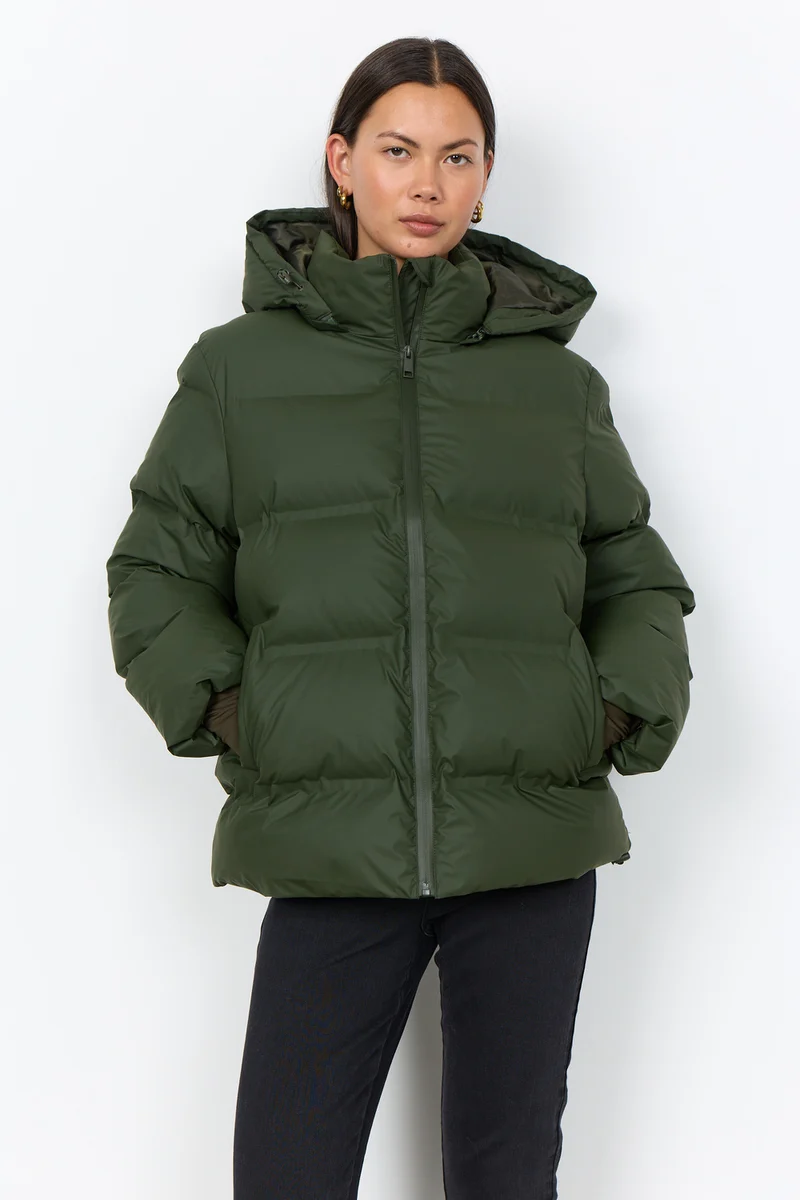 Nebula Hood Jacket | Army | Jakke fra Statebird