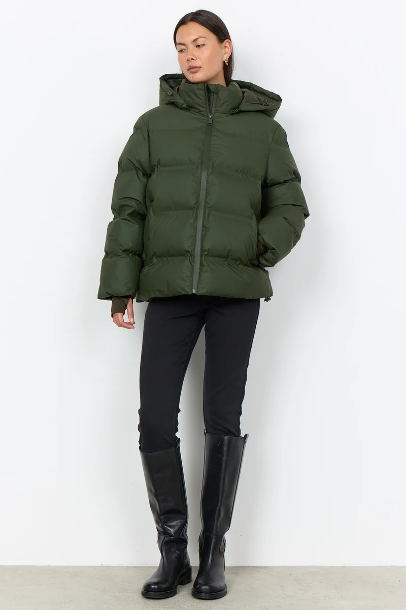 Nebula Hood Jacket | Army | Jakke fra Statebird