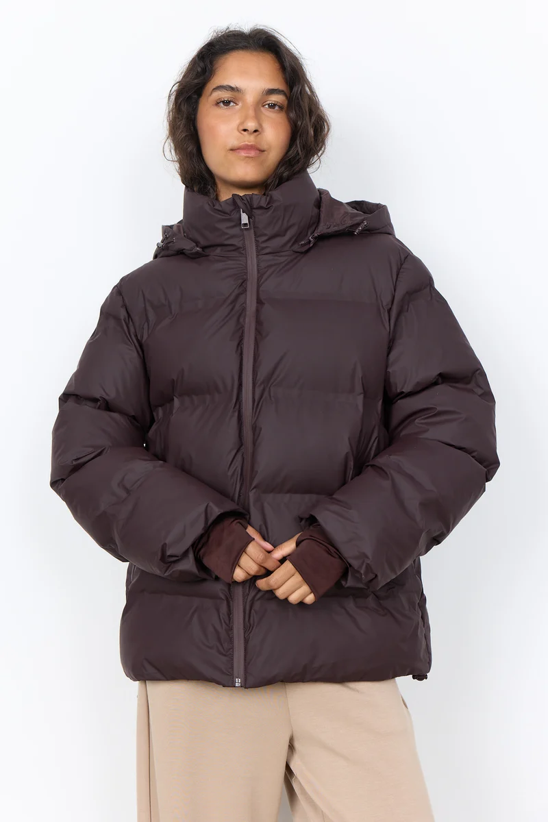 Nebula Hood Jacket | Chocolate | Jakke fra Statebird