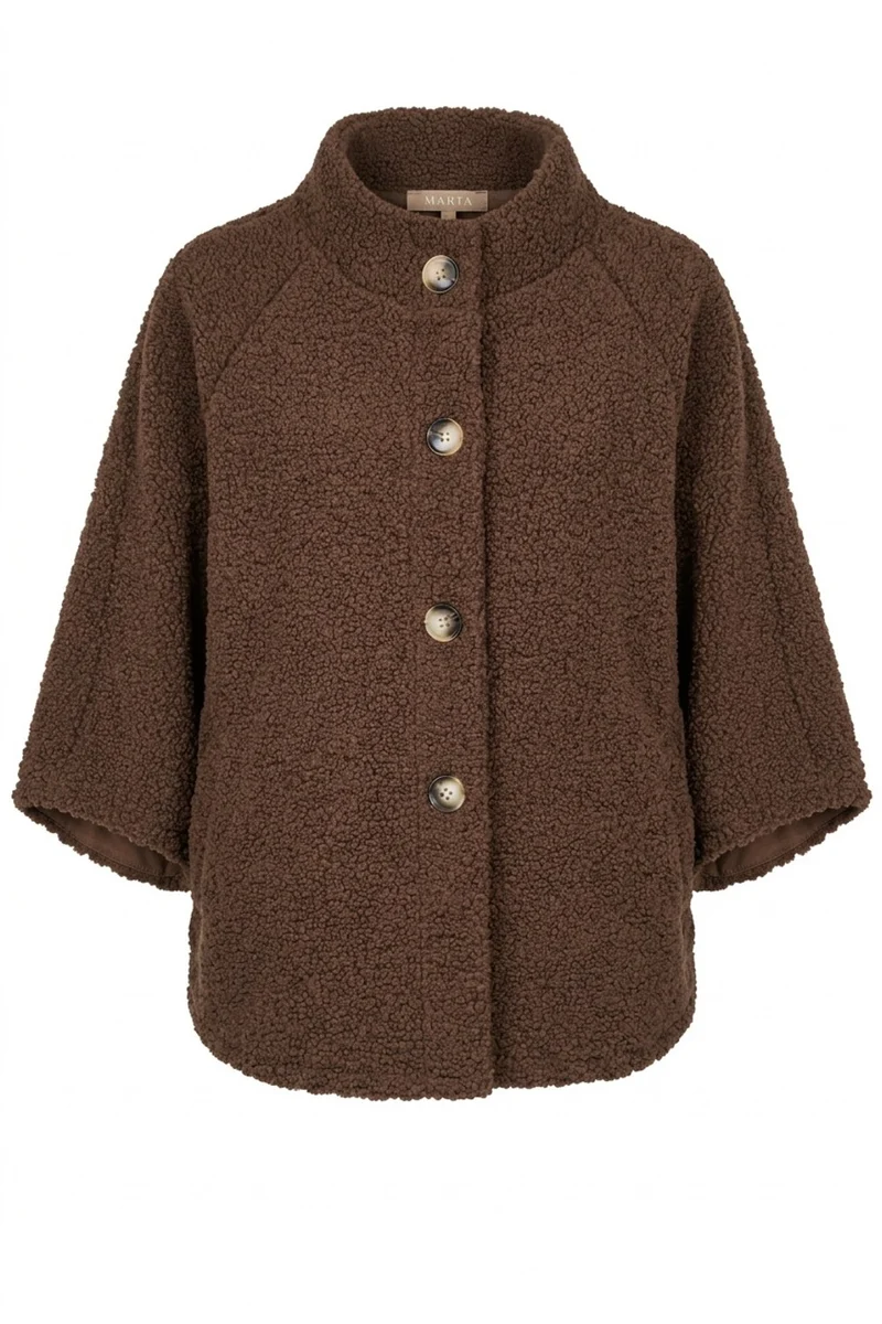 Valencia Jacket 248370Teddy | Marrone9 | Marta du Chateau