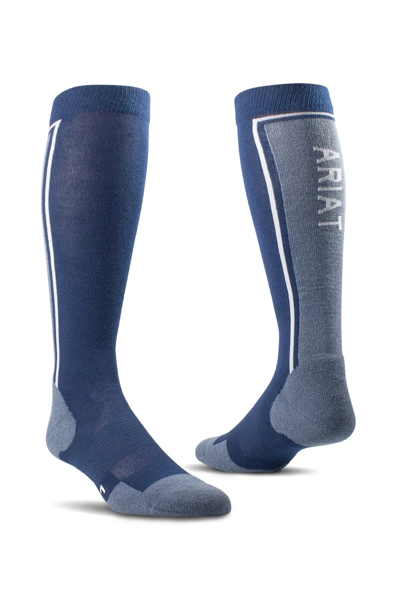 TEK Winter Slimline Socken Navy/Red One