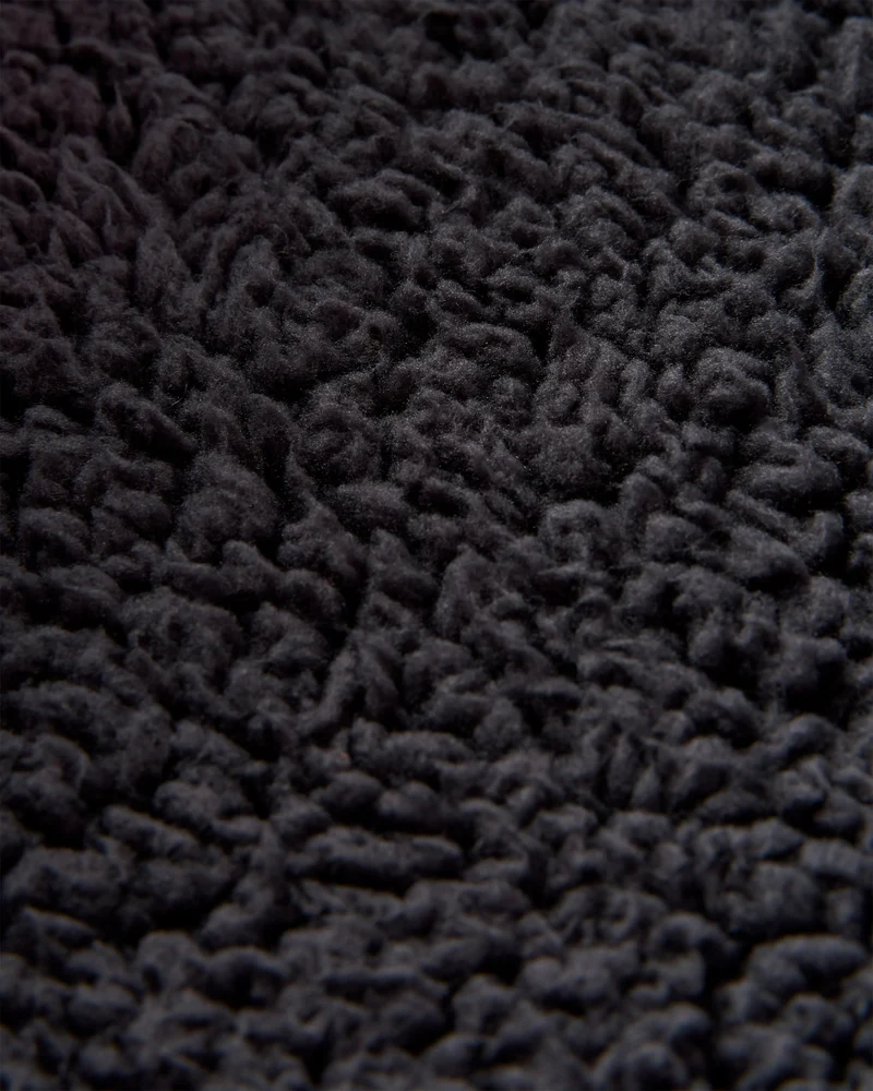 Escapism Sherpa-gefütterter Surf-Poncho - Fichtengelb