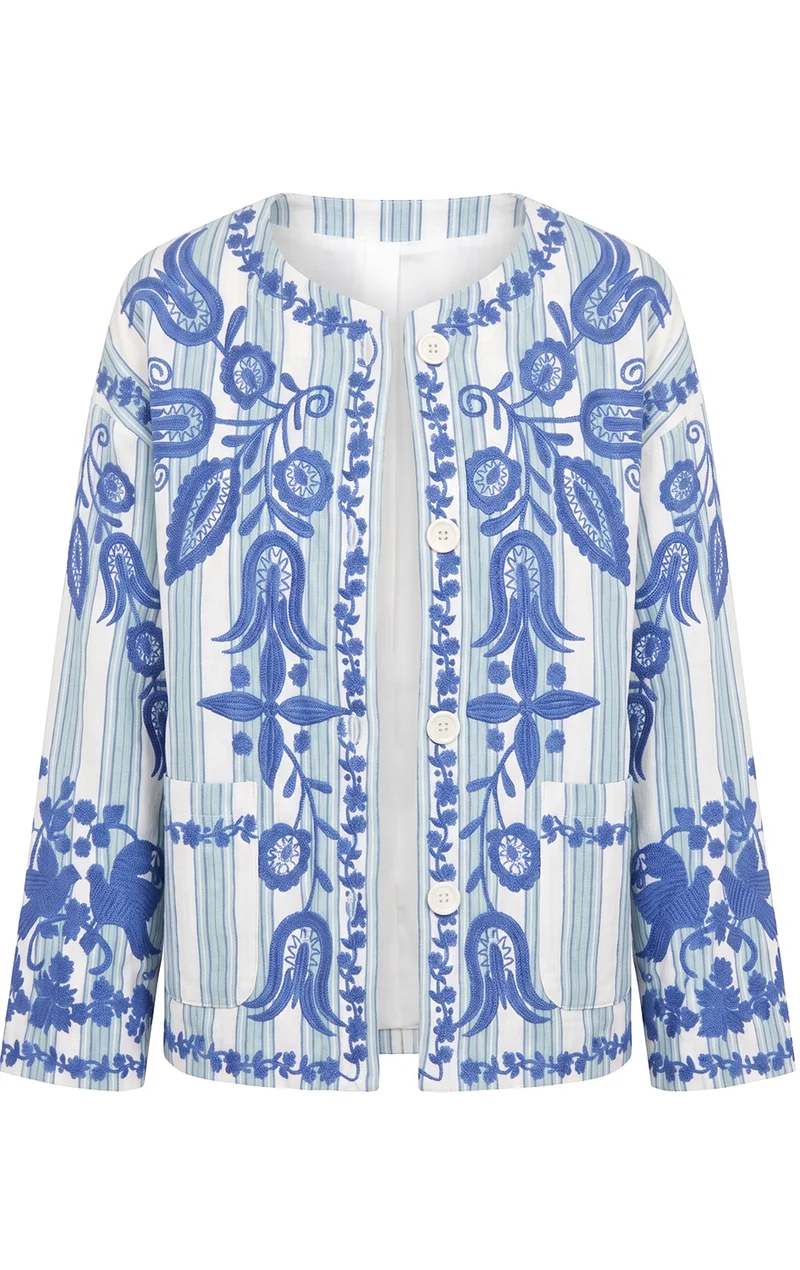 Haya Jacket | Blue