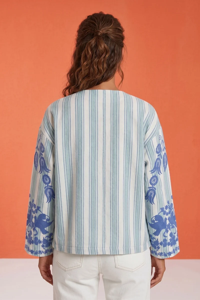 Haya Jacket | Blue