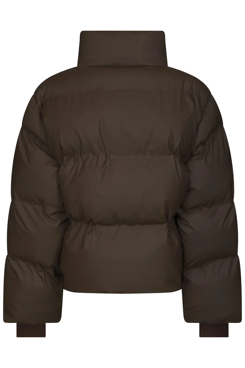 Rhea C Puffer Jacket | Dark Brown | Jakke fra Neo Noir