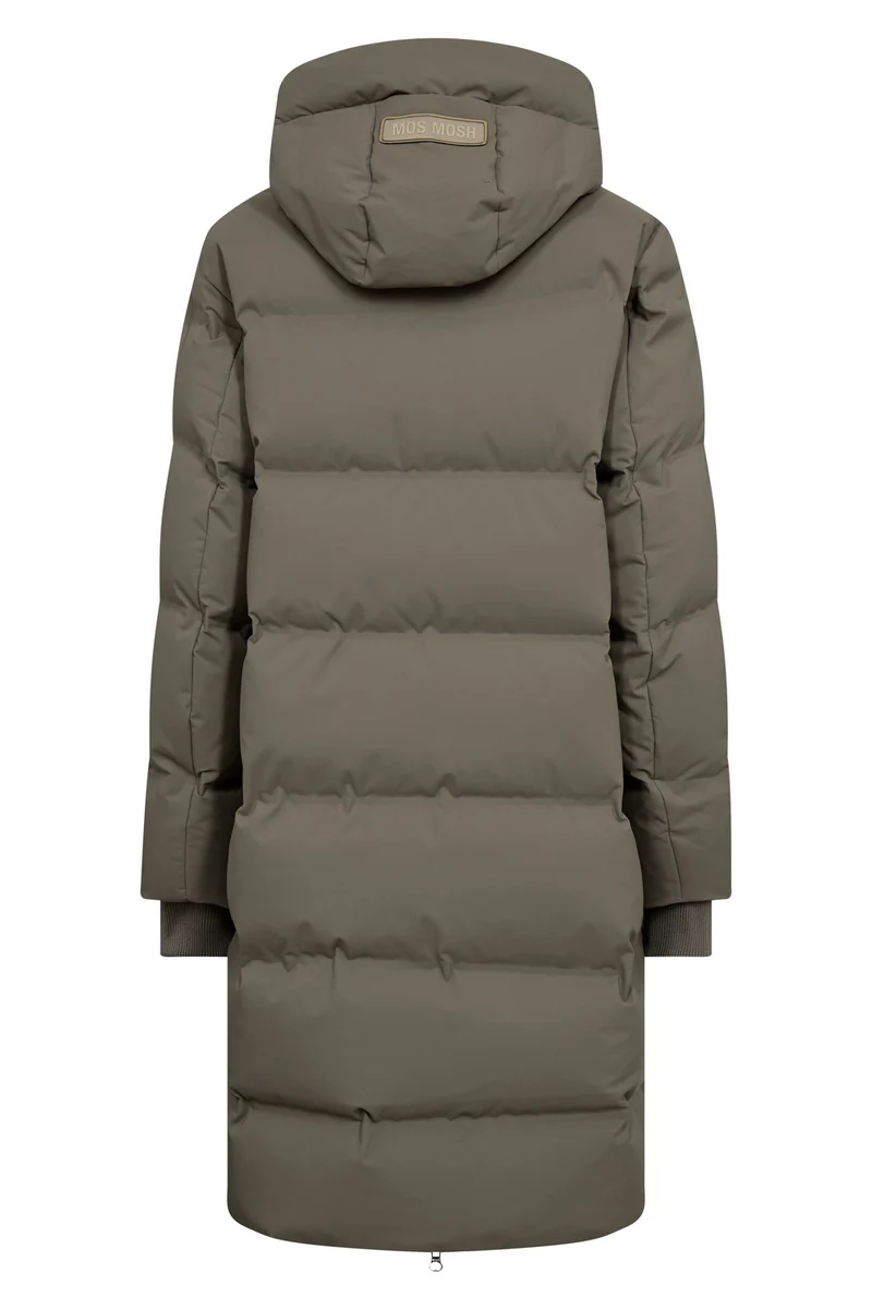 Nova Hope Down Coat | Dusty Olive | Jakke fra Mos Mosh