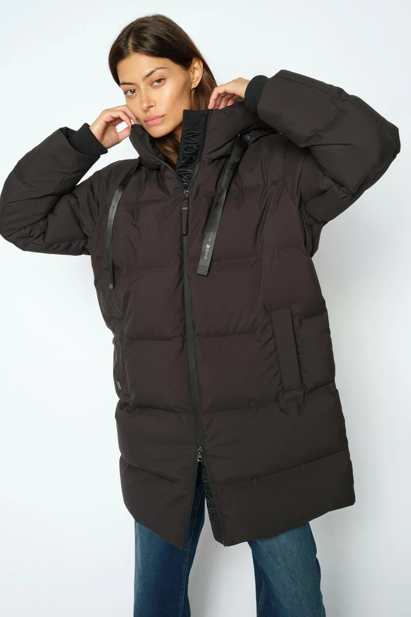 Avon Hope Down Jacket | Black | Jakke fra Mos Mosh