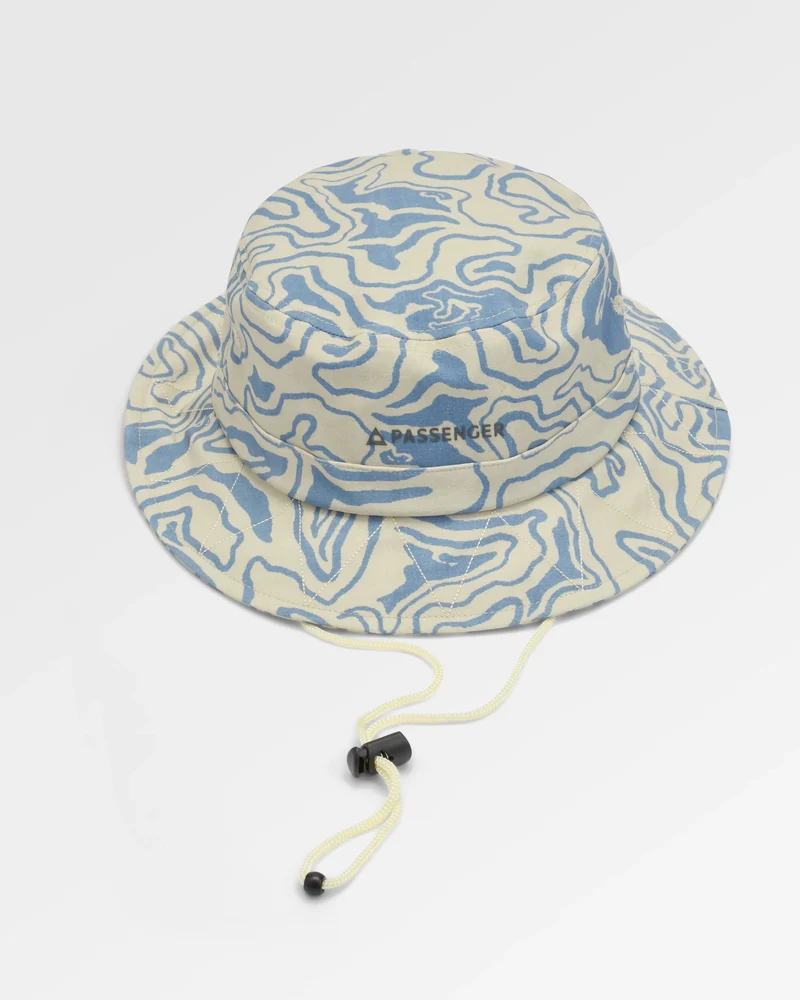 Shaded organischer Fischerhut - Dunkler Denim