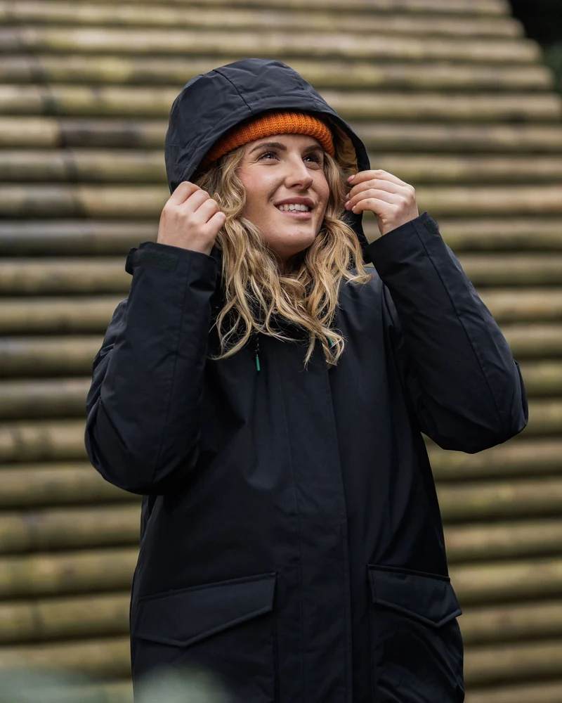 Alaska Isolierte Parka - Schwarz