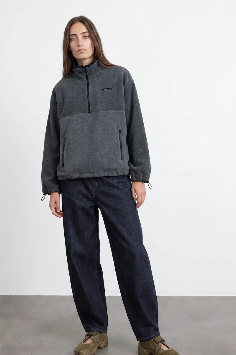 Bl Adelin Art 1 Fleece jakke | Blanche