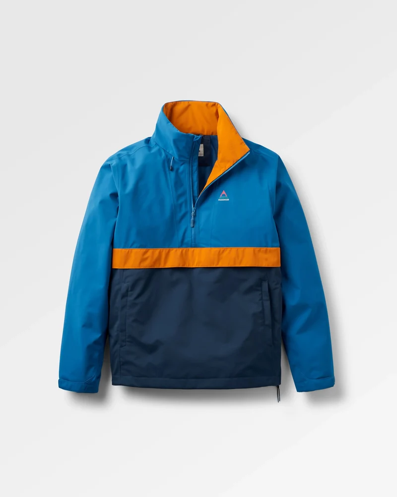 Diablo Wasserdichter Anorak - Azurblau