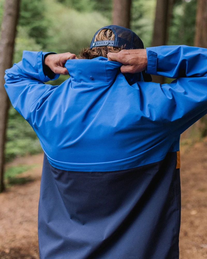 Diablo Wasserdichter Anorak - Azurblau