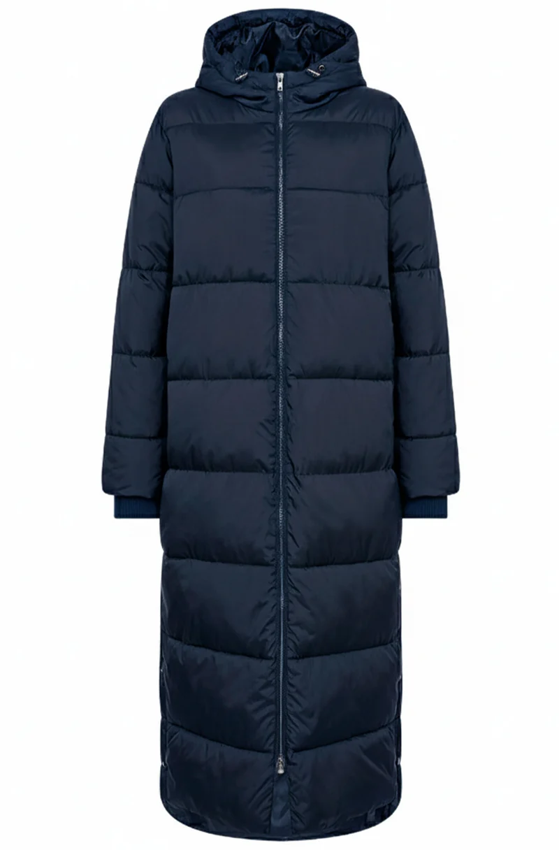 Asta Coat | Navy | Frakke fra French Laundry