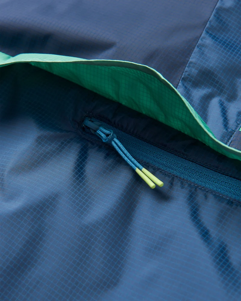 Gusto Windshell Anorak - Sattes Navy/Dunkles Denim