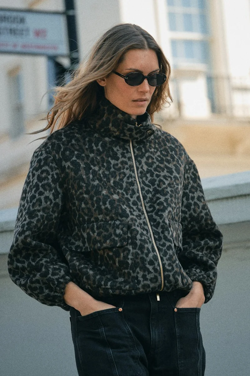 Camille Leo Jacket | Black | Jakke fra Mos Mosh