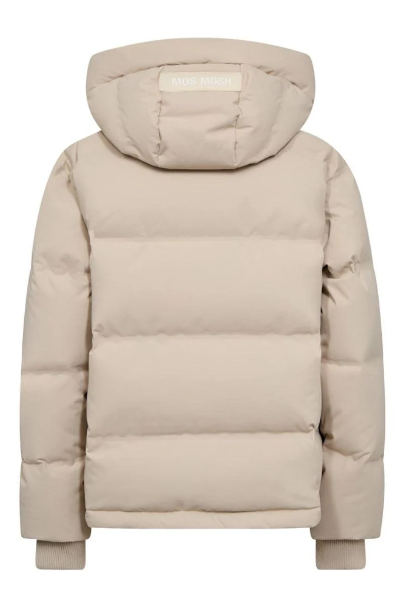 Jilly Hope Down Jacket | Feather Gray | Jakke fra Mos Mosh
