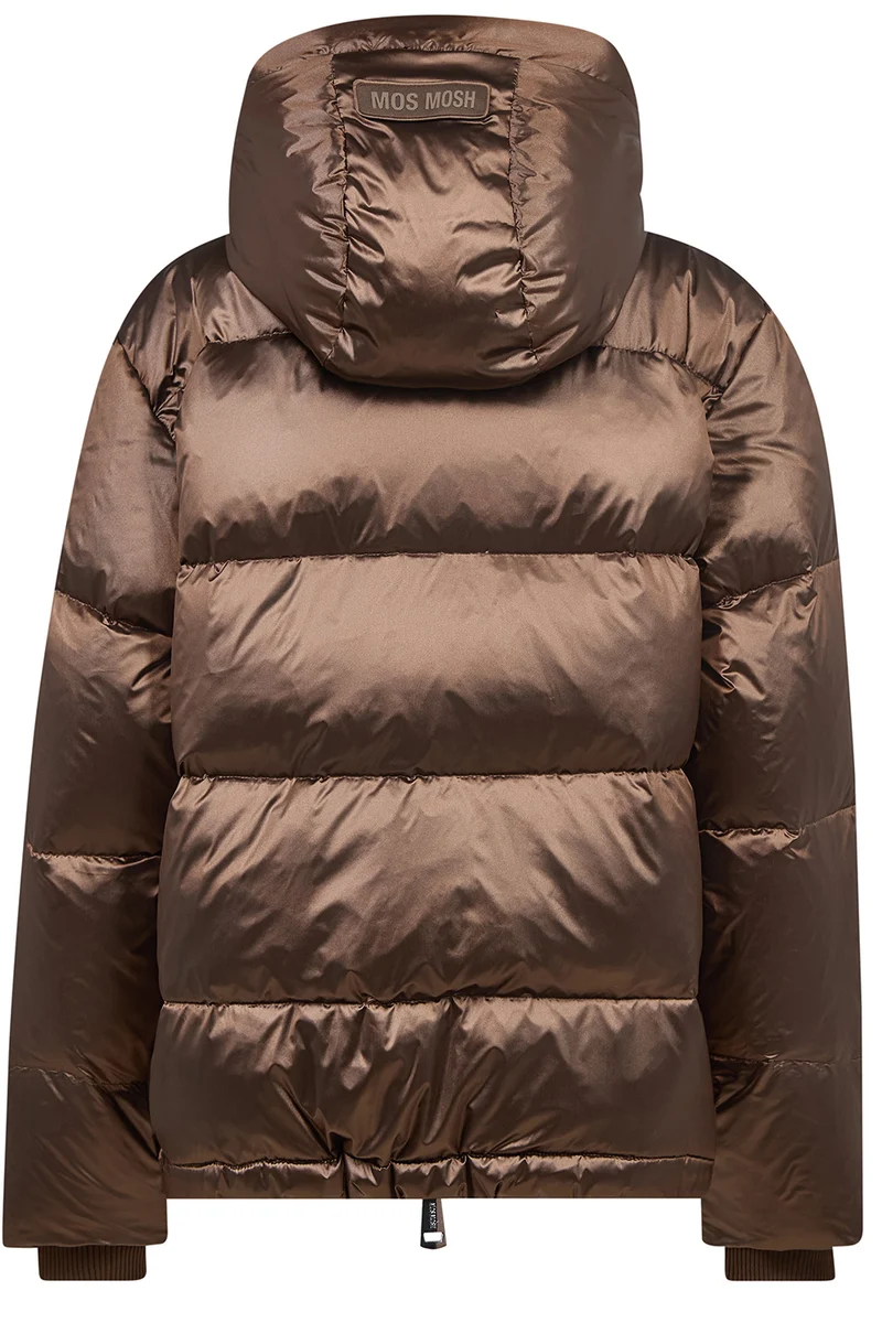 Jilly Metallic Down Jacket | Rain Drum | Jakke fra Mos Mosh