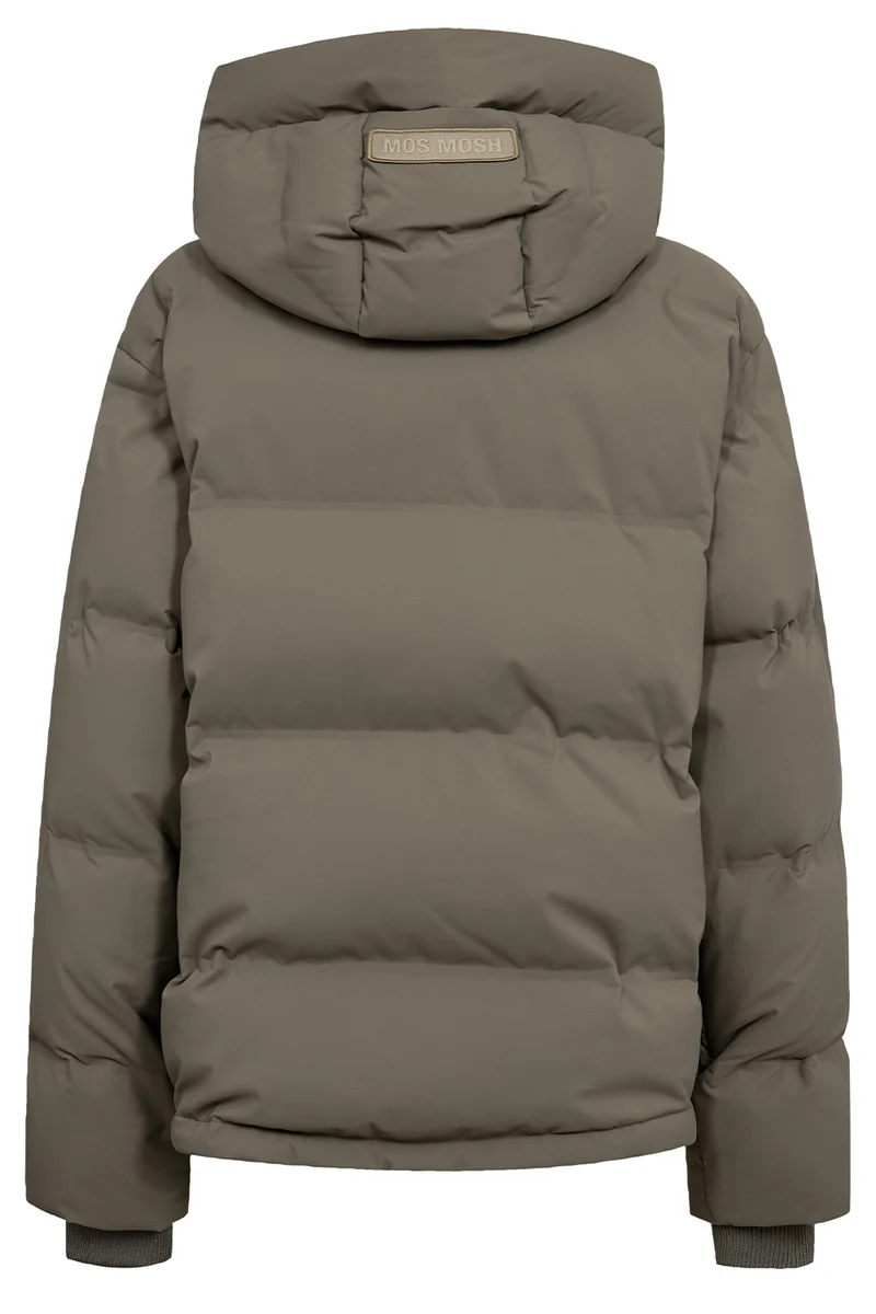 Jilly Hope Down Jacket | Dusty Olive | Jakke fra Mos Mosh