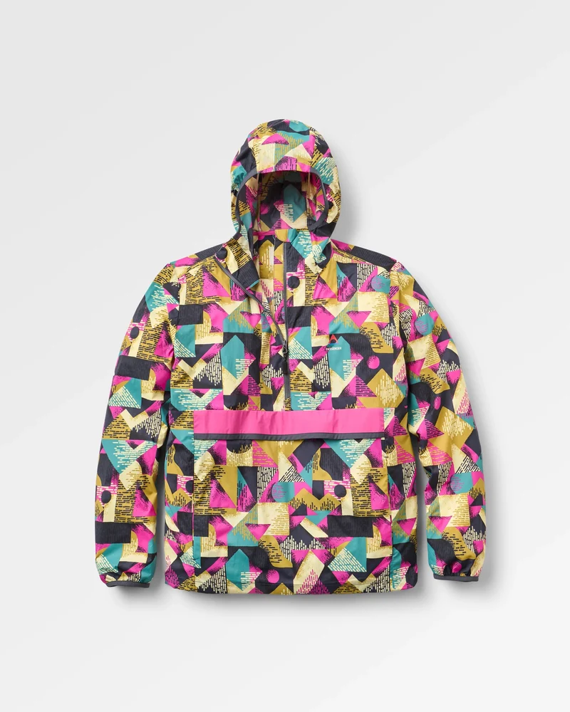 Viento Windshell Anorak - Mosaik Berg Anthrazit