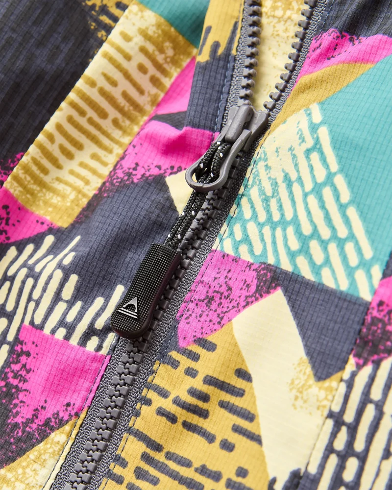 Viento Windshell Anorak - Mosaik Berg Anthrazit