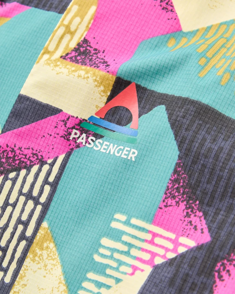 Viento Windshell Anorak - Mosaik Berg Anthrazit