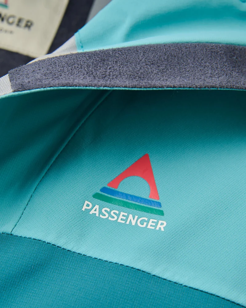 Trailscape Damen 3-Lagen Wasserdichte Jacke - Mittelmeer/ Ozean Blaugrün