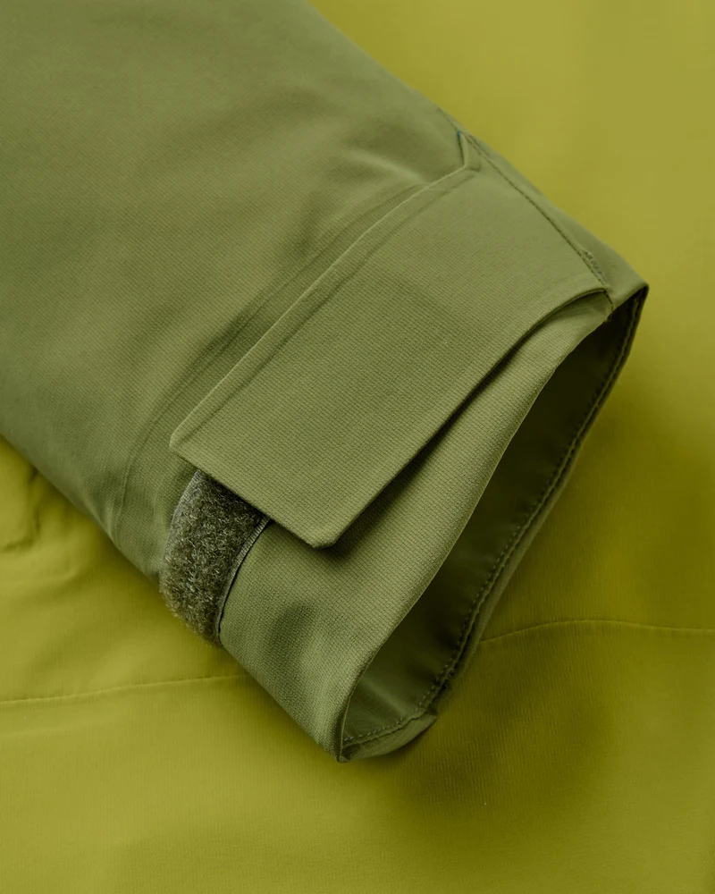 Trailscape Herren 3-Lagen Wasserdichte Jacke - Clover/Tea Green