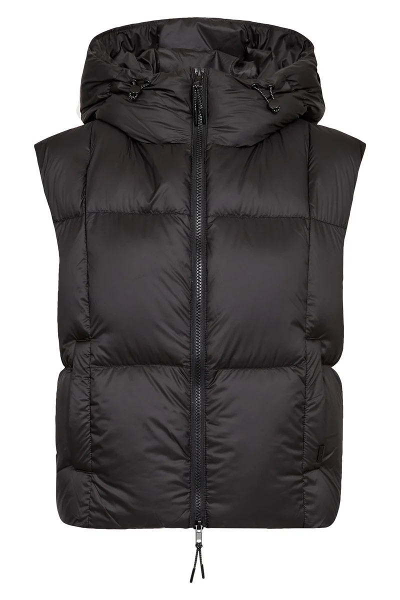 Kiara Tally Down Vest | Black | Jakke fra Mos Mosh