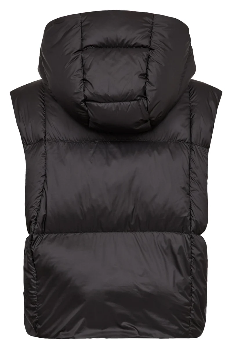 Kiara Tally Down Vest | Black | Jakke fra Mos Mosh