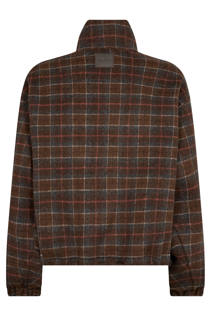 Camille Check Jacket | Delicioso | Jakke fra Mos Mosh