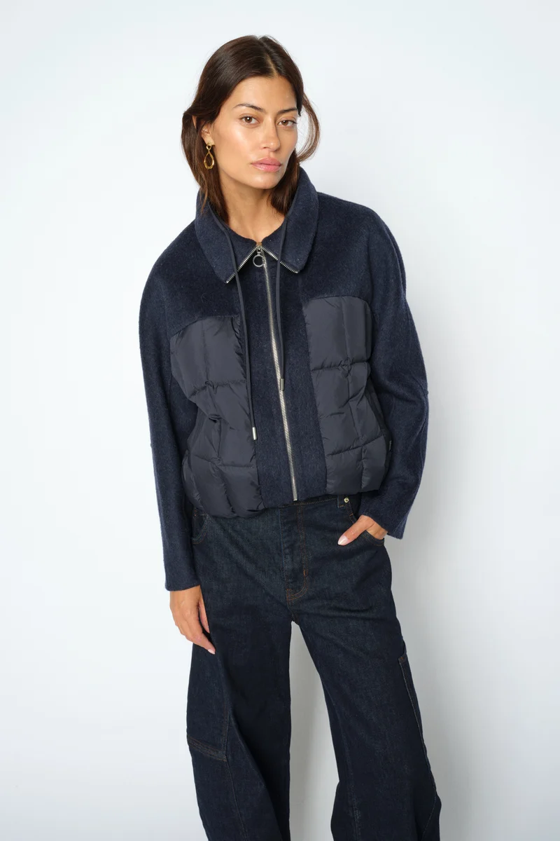 Harriet Loisa Jacket | Salute Navy | Jakke fra Mos Mosh