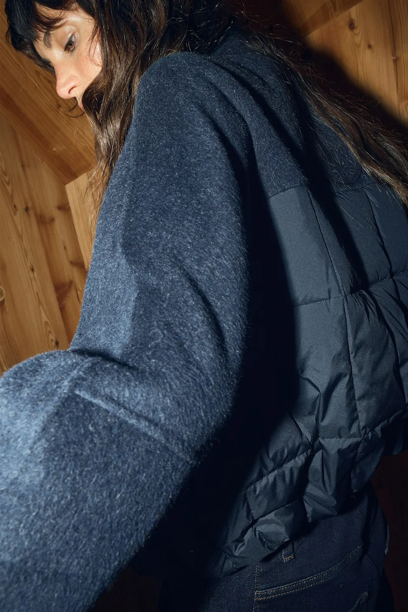 Harriet Loisa Jacket | Salute Navy | Jakke fra Mos Mosh